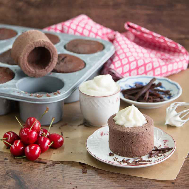 Backform Kuchenbecher