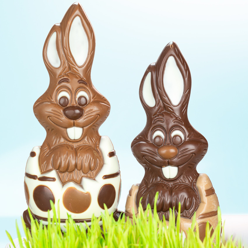 Schokoladenform Hase im Ei