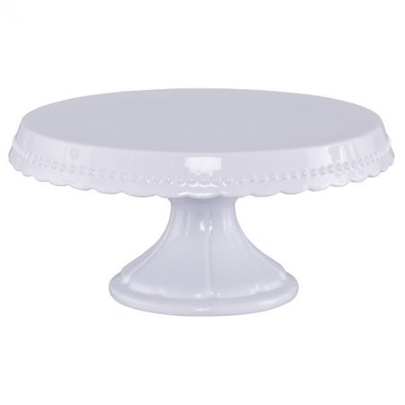 Tortenplatte Weiss Vintage Ø 23 cm