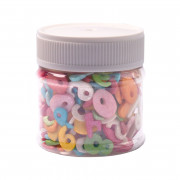 Scatter decor numbers Colorful 30 g