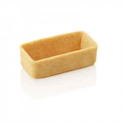 Tartelettes rectangulaires, 5.3 x 2.6 cm, 30 pièces