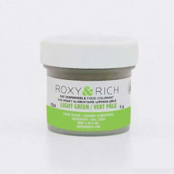 Colore in polvere per cioccolato verde chiaro, 5 g