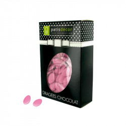 Schokoladen-Dragées Rosa, 500 g