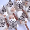 Gaufrage silicone papillons