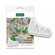 Silicone embosser jungle leaves