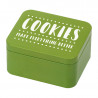 Guetzlidose Grün "Cookies make everything better"