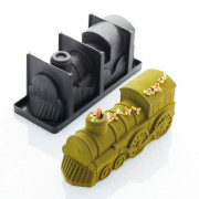 Silicone mold locomotive