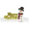 Cake Topper Set Klassischer Schneemann