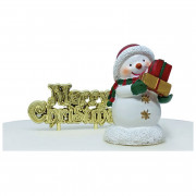 Cake Topper Set Mignon bonhomme de neige