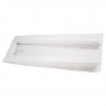 Brotbeutel Weiss mit Falz 34 x 14 cm für Ihre Brote
