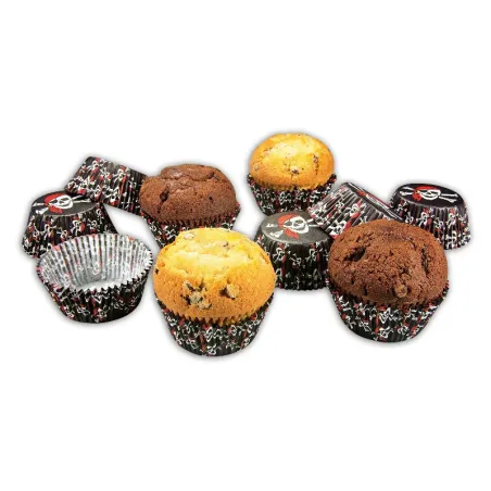 Mini cupcake molds skull, 50 pieces