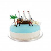 Set di cake topper Pirati