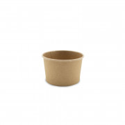 Ice cream cup 75 ml, 50 pieces, Brown