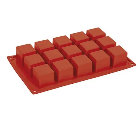 Silicone mold cubes 15 pieces for sweet and savory