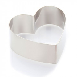 Cercle à tarte cœur Ø 24 cm x 5 cm