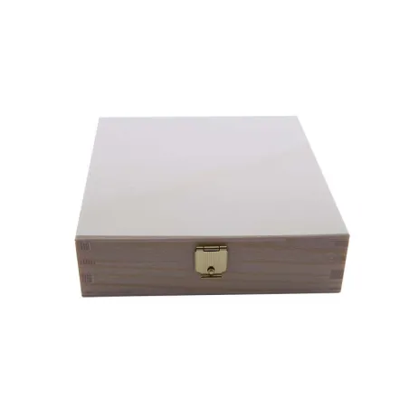 Scatola di legno per 9 cioccolatini
