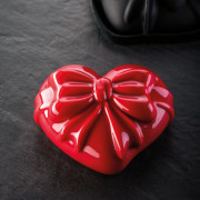 Stampo in silicone Cuore con fiocco