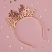 Bandeau "It's my Birthday" pour les cheveux