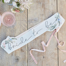 "Bride To Be" Schärpe