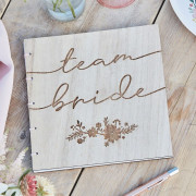 Team Bride Guestbook