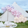 Ballon Girlande Rosa, 200 Stück