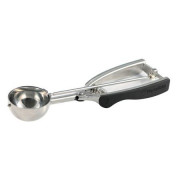 Ice cream scoop with soft grip