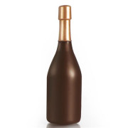 Chocolate mold champagne bottle