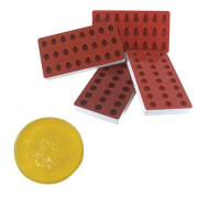 Giessform für Gelee Ananas, 24 Stück