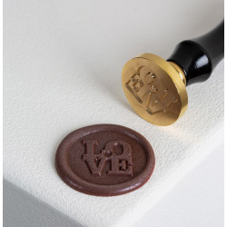 Schokoladenstempel Love klein