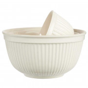 Butter Cream bowl set, 3 pieces