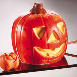 Schokoladenform Halloween Kürbis