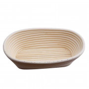 Proofing basket oval, 25x15x8 cm