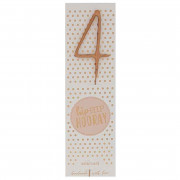 Wunderkerze 4 Rose Gold 
