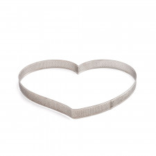 Perforierter Tortenring Herz, 18 x 16 x 3.5 cm