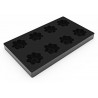 Beeren Silikonform Ø 6 cm, 8 Stück für süsse Patisserie