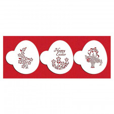 Stencils Ostern für süsse Ostermotive auf Ihren Desserts