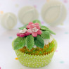 Blätter Ausstecher-Set, 3-teilig für tolle Fondant-Dekorationen