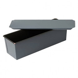 Moule à pain avec couvercle 29 x 11 x 10 cm
