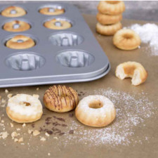 Gugelhupf Backform mini, 24 Stück für süsse Desserts
