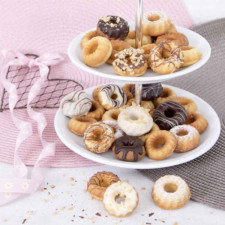 Gugelhupf Backform mini, 24 Stück für süsse Desserts