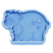 Cookie cutter with ejector polar bear