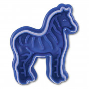 Cookie cutter with ejector zebra