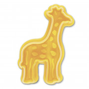 Cookie cutter with ejector giraffe