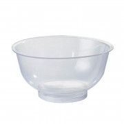 Plastic bowl transparent 2.5 l