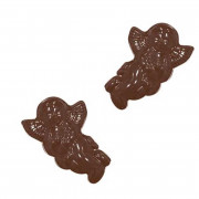 Chocolate mold angel, 9 pieces