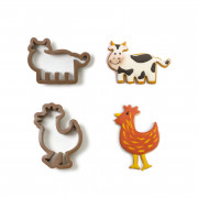 Cookie cutter set cow and...