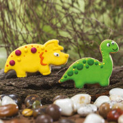 Cookie cutter set 2 dinosaurs 2 pieces