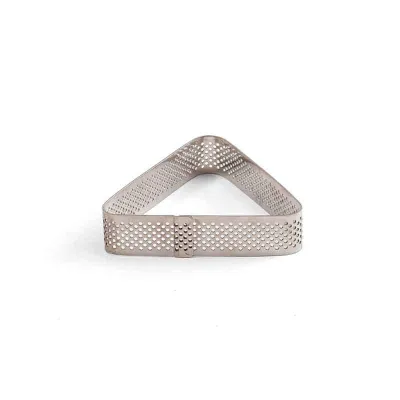 Perforierter Dreieckiger Tortenring, 9 cm x 8 cm x 2 cm