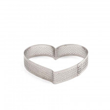 Tortenring Perforiert Herz Ø 10 cm x 2 cm