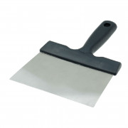 Professional metal scraper spatula, 18 cm